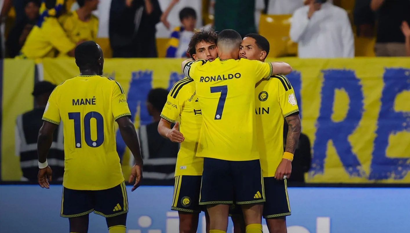 كريستيانو رونالدو يهدر ركلة جزاء في مباراة النصر ضد نيوم