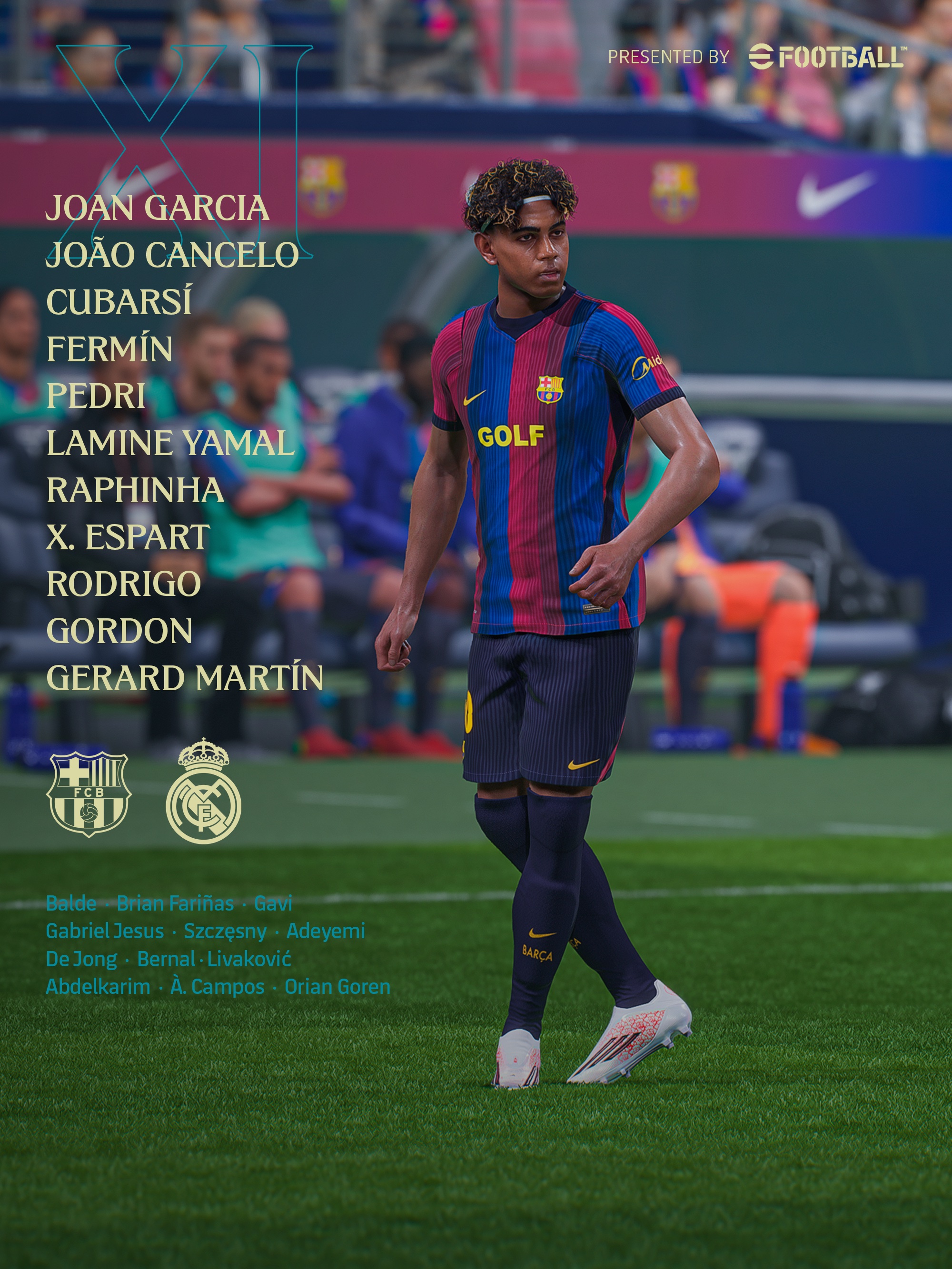 تشكيلة برشلونة الرسمية لمواجهة ريال مدريد في الكلاسيكو