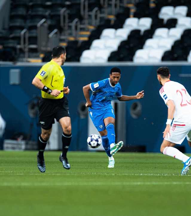 الهلال ضد الشمال. (حساب الهلال على إكس)
