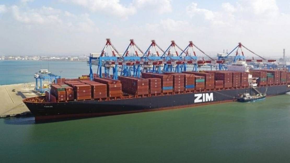 سفينة حاويات لشركة زيم الإسرائيلية (إكس)