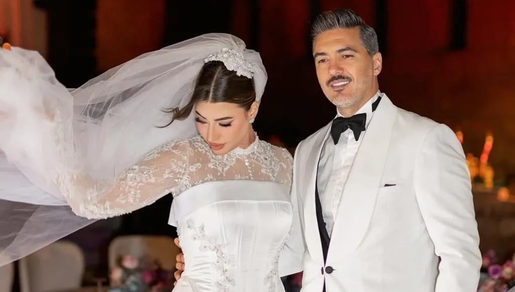 هايدي موسى تحتفل بزفافها بحضور النجوم (فيديو)