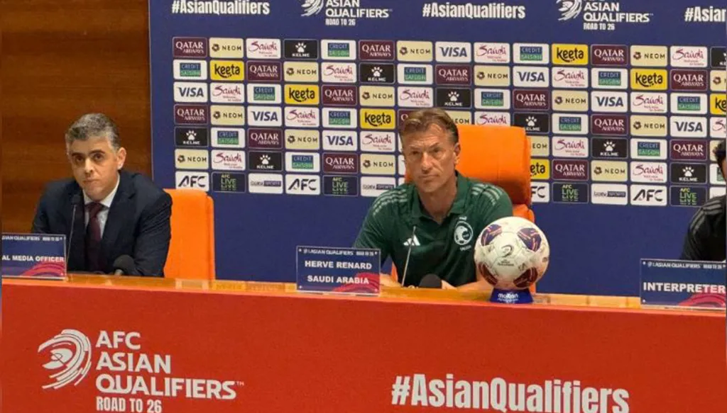 رينارد بعد الخسارة: منتخب السعودية محظوظ