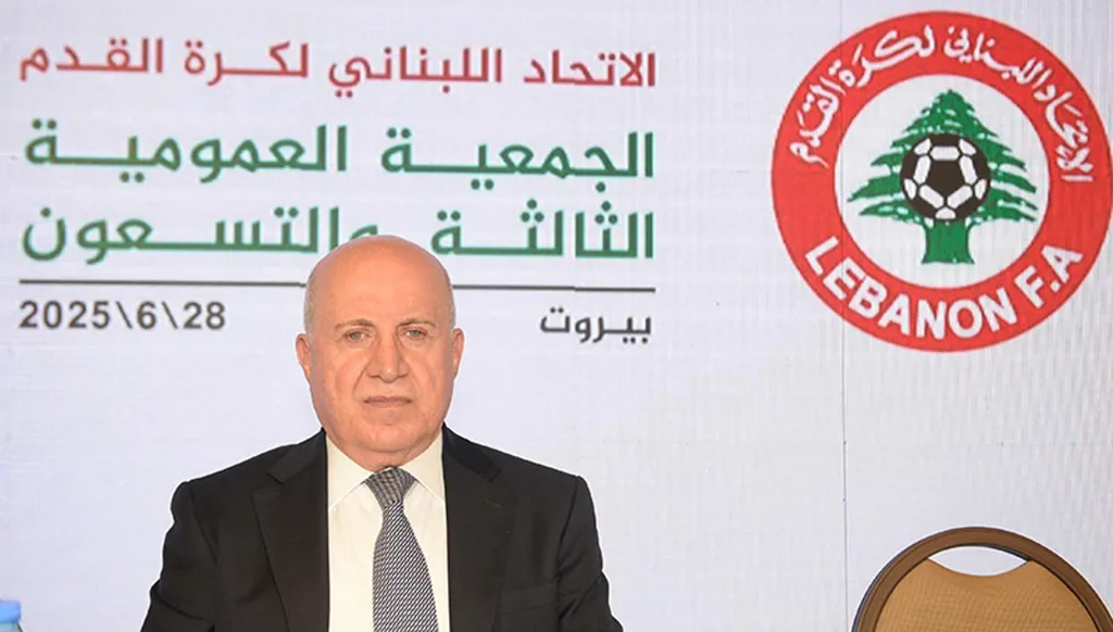 هاشم حيدر: نعمل على خطة تطوير شاملة وعلى منتخب يشرّف اللبنانيين