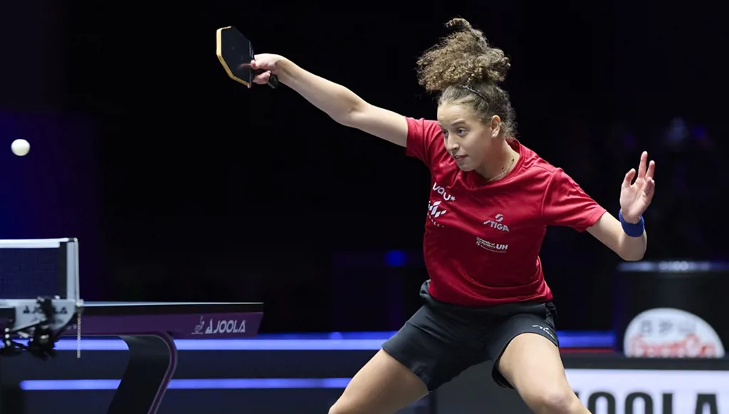 هنا جودة تكتب فصلاً جديداً لمصر في عالم تنس الطاولة