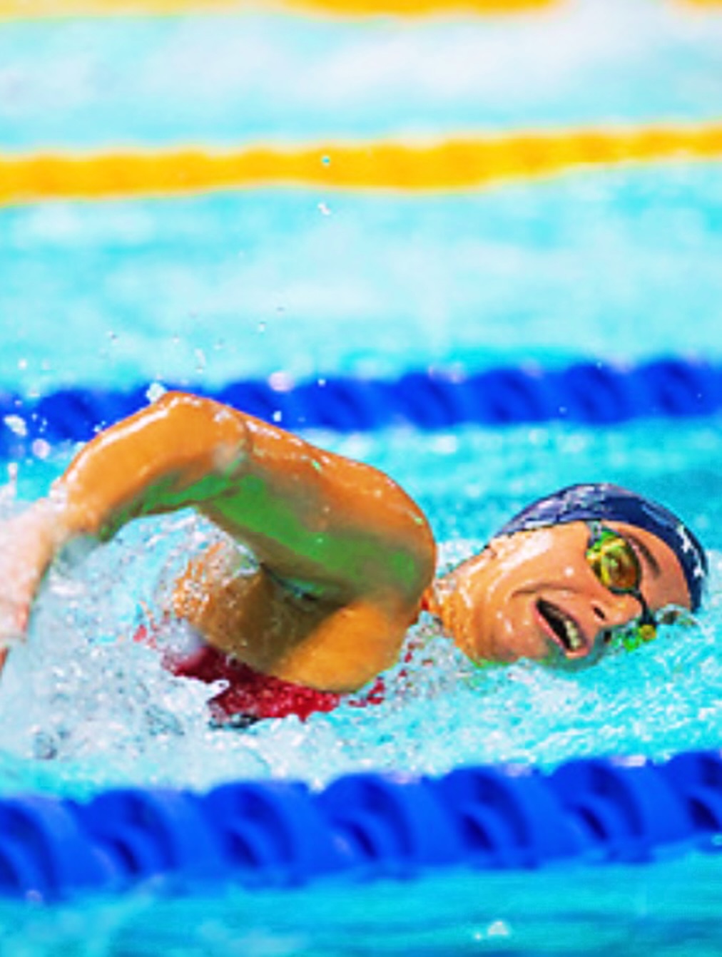 السباحة السورية إنانا سليمان.