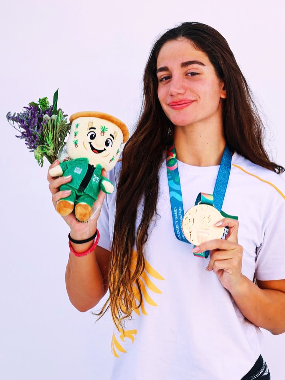 السباحة السورية إنانا سليمان.