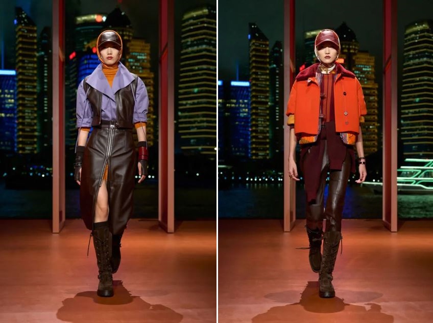 وشاح الرأس بأسلوب جديد من توقيع هيرمس من مجموعة Resort 2025 (إنترنت)