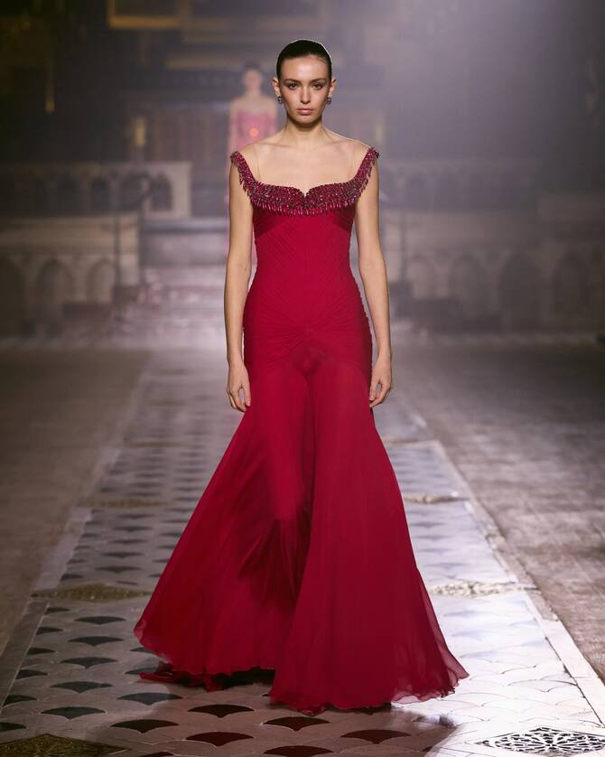 مكياج جورج حبيقة للأزياء الراقية 2026 (انستغرام)