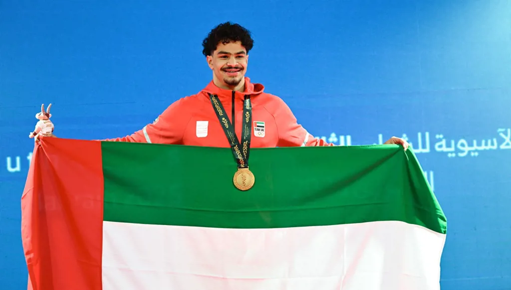 الإماراتي حسين شوقي يتوّج بذهبية 50 متر فراشة ويحقق أفضل رقم في تاريخ الألعاب الآسيوية للشباب