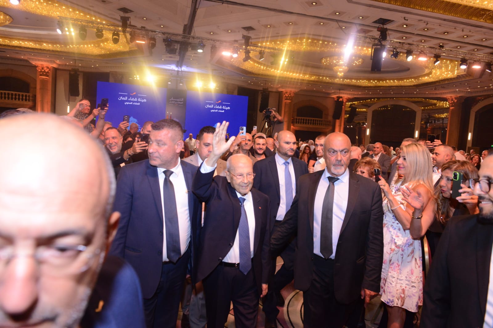 باسيل في عشاء الهيئة. (مرفق مع كلمة باسيل)