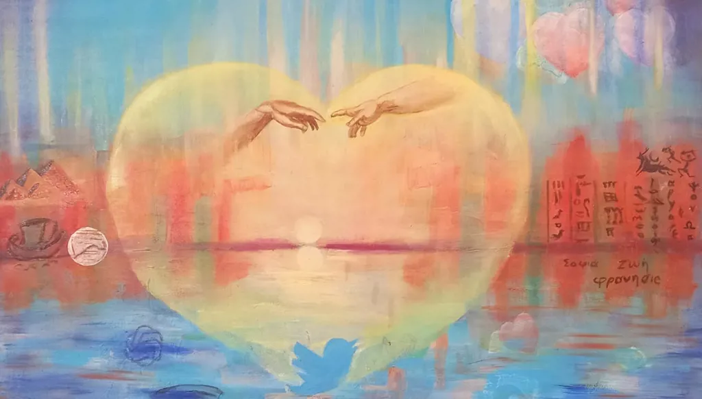 الميثولوجيّة الكونيّة في لوحة لبنانيّة