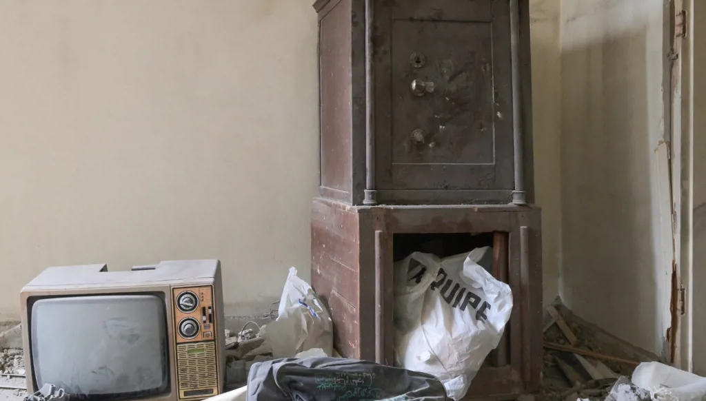 تلفاز بين الأنقاض (حسام شبارو)