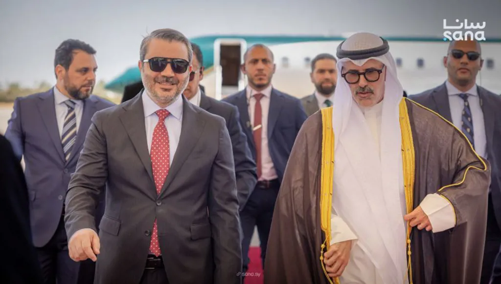 وزير الخارجية السوري يصل إلى دولة الكويت