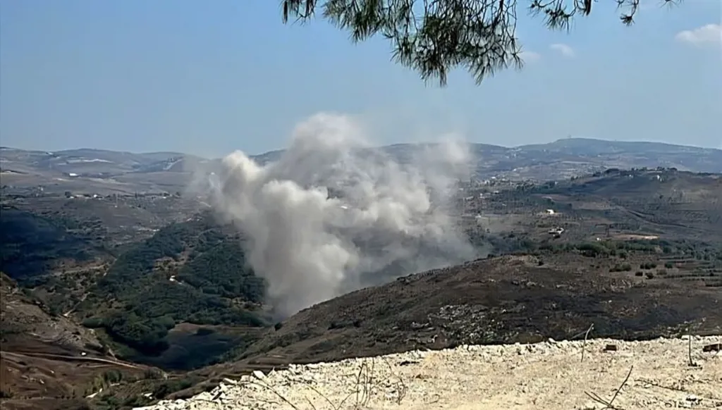 غارات على جنوب لبنان (أ ف ب)