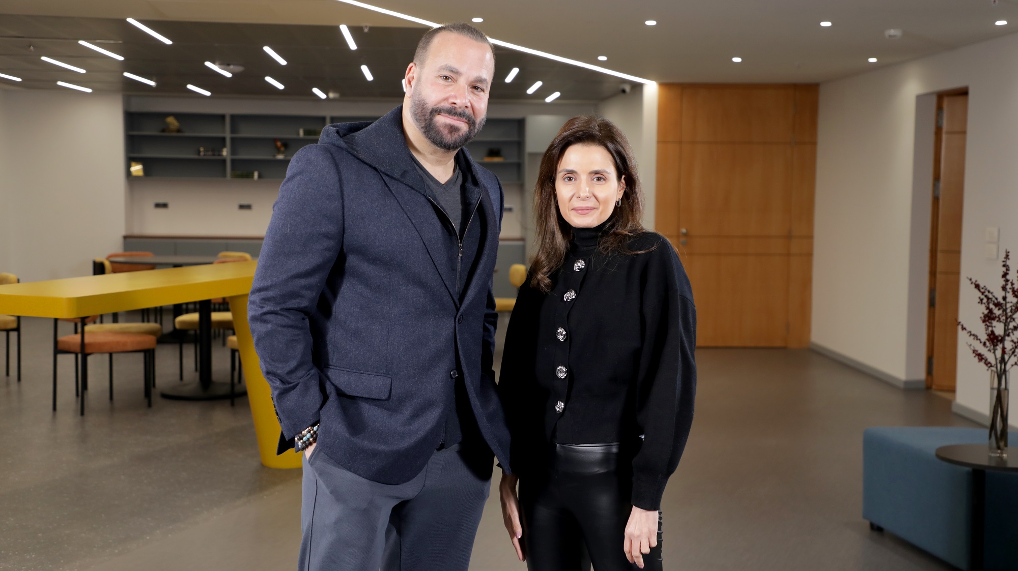 نايلة تويني وسامر حليمة في 