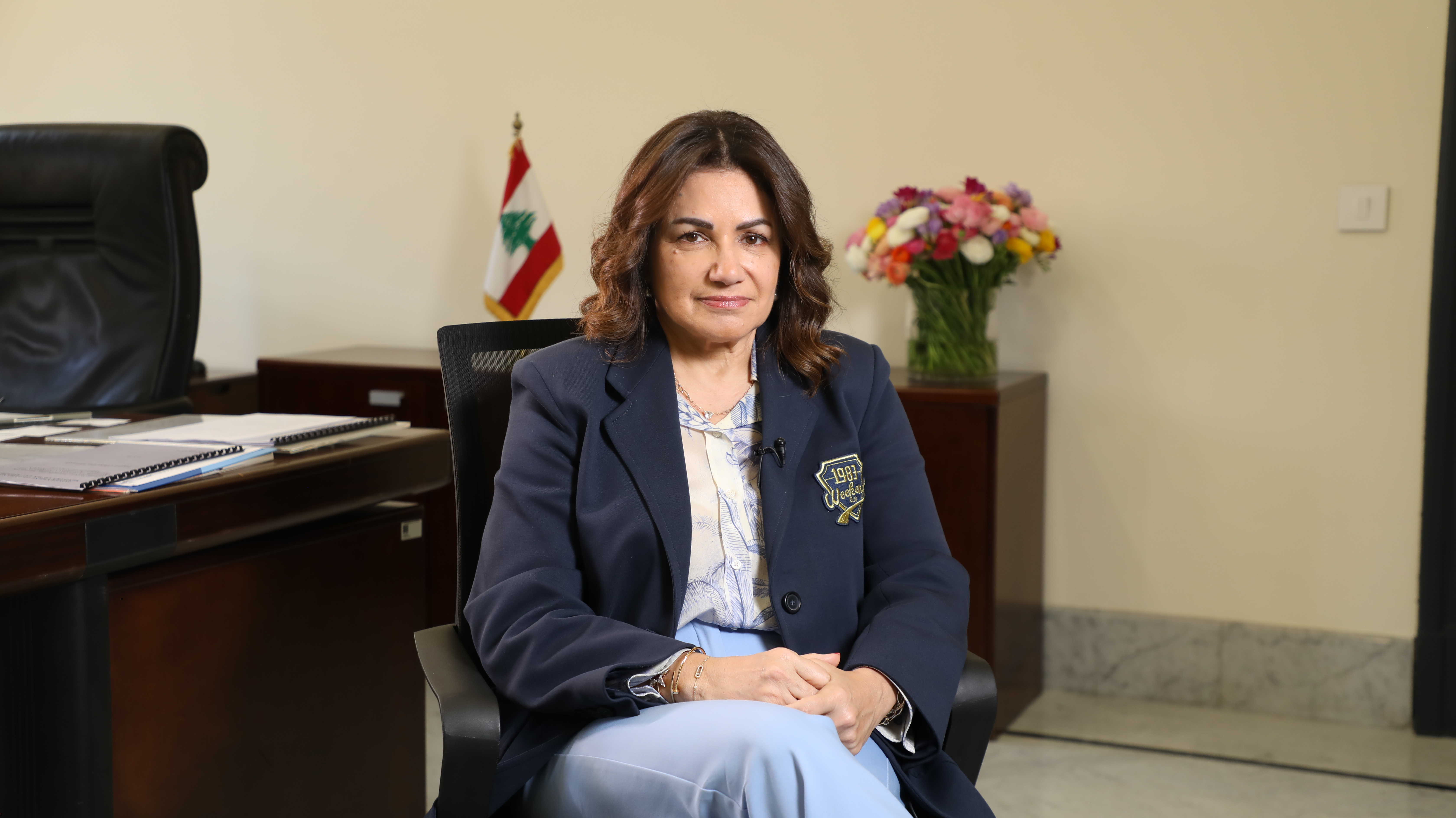 وزيرة الشؤون الاجتماعية حنين السيد