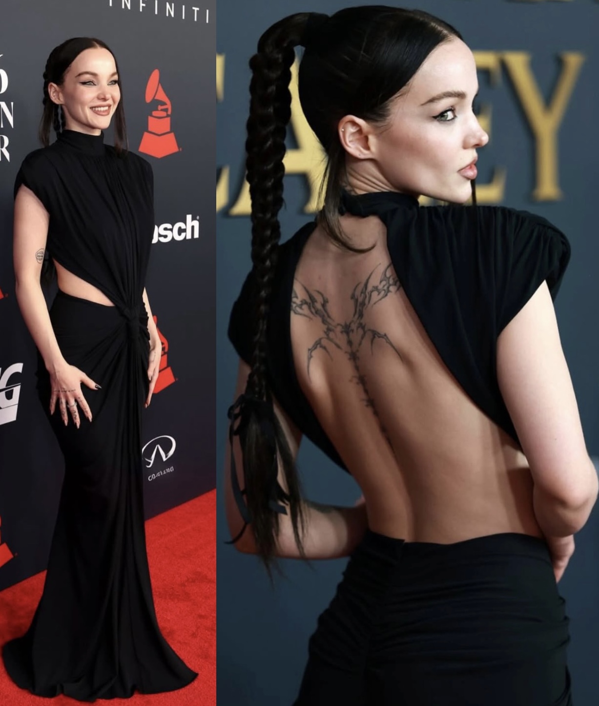 دوف كاميرون بتصميم زهير مراد (إنستغرام)