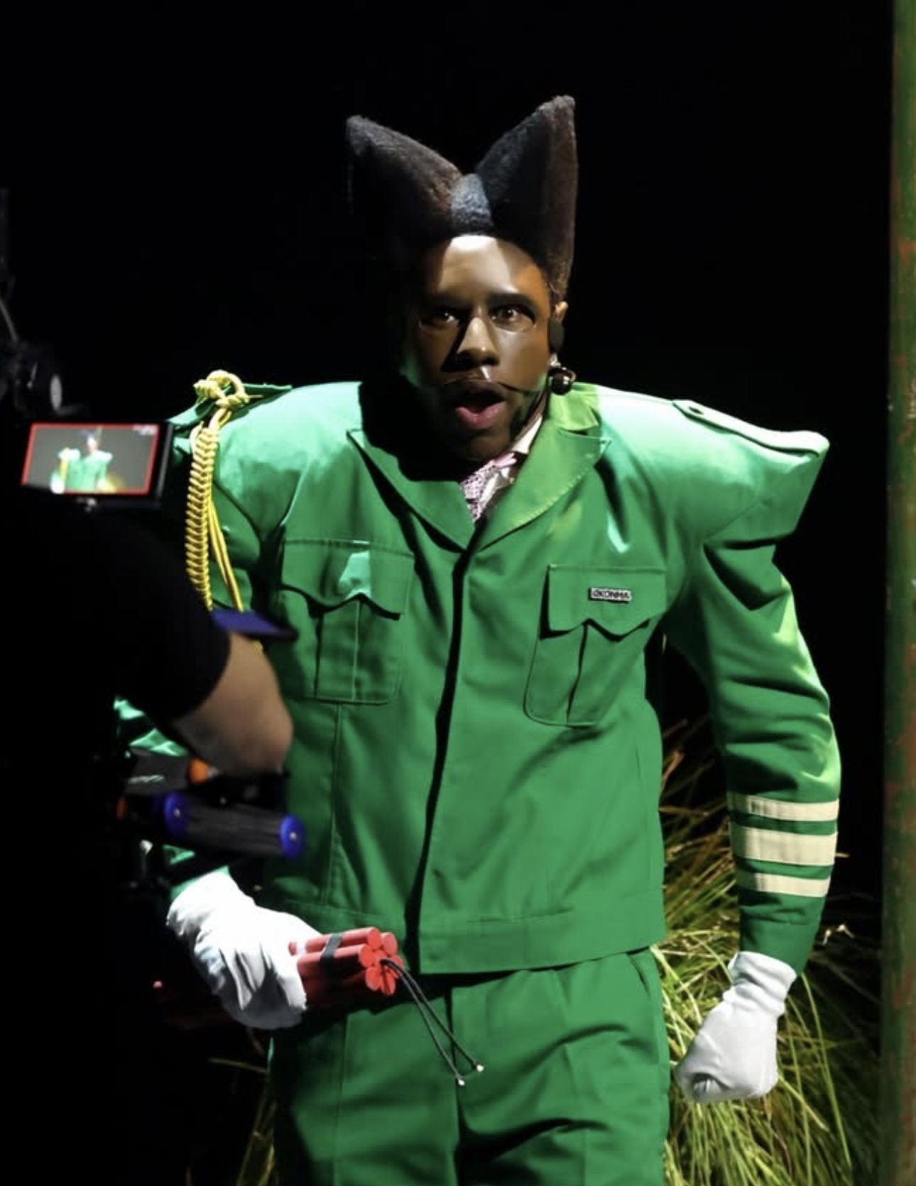 تايلر على مسرح غرامي 2026 (إنستغرام)