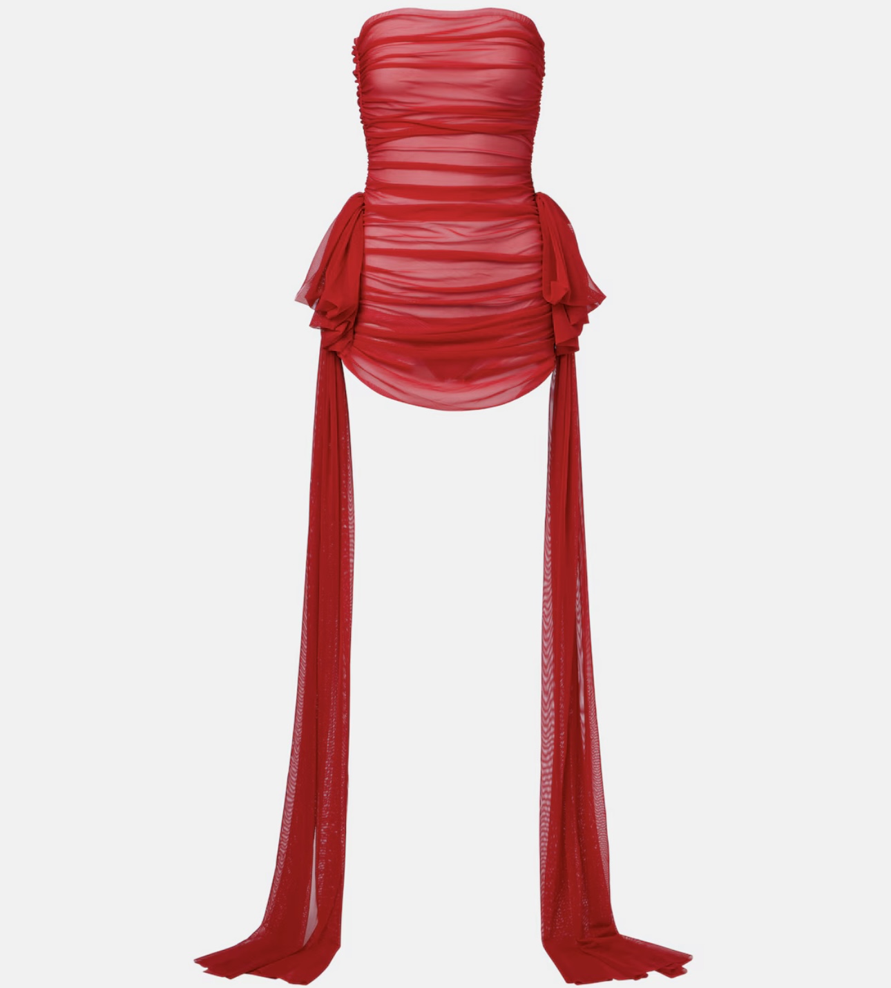 فستان قصير بتفاصيل مبتكرة من نورما كامالي (Web)