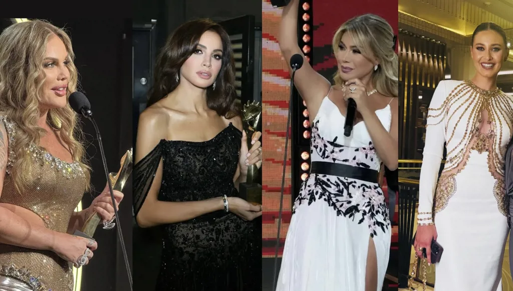 رامي سلمون ينال جائزة تكريم... 3 فنّانات مكرّمات وملكة جمال لبنان بتصاميمه في الموركس دور (صور وفيديو)