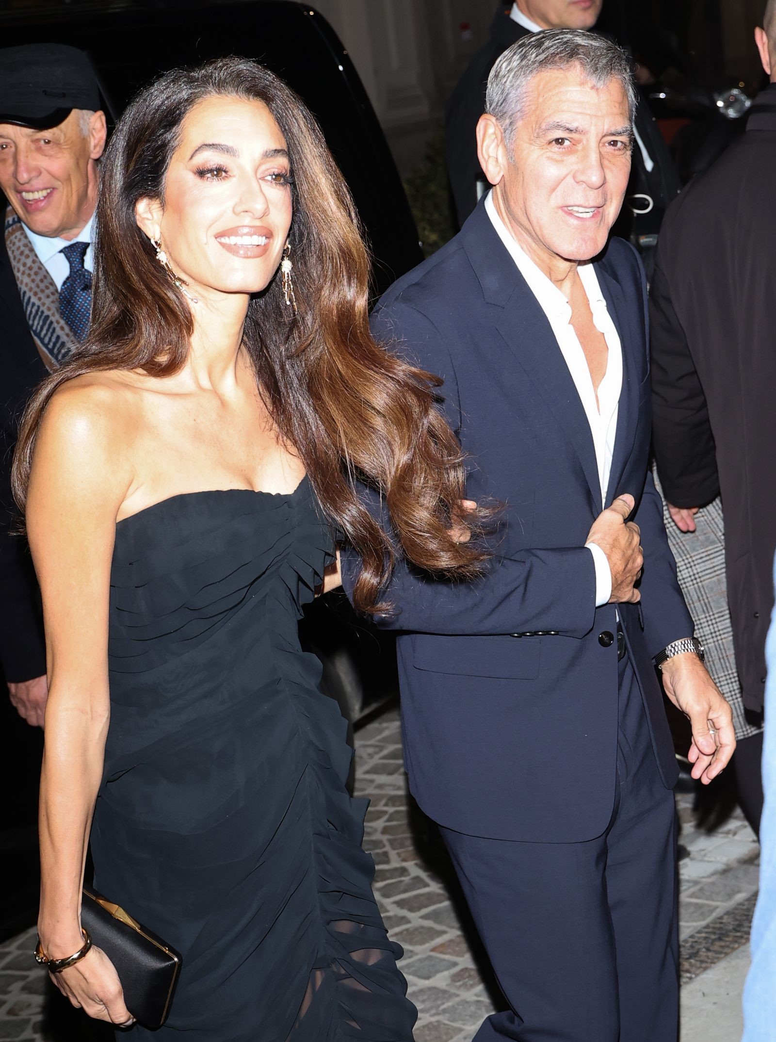 أمل وجورج كلوني الثنائي الأنيق (إنستغرام)