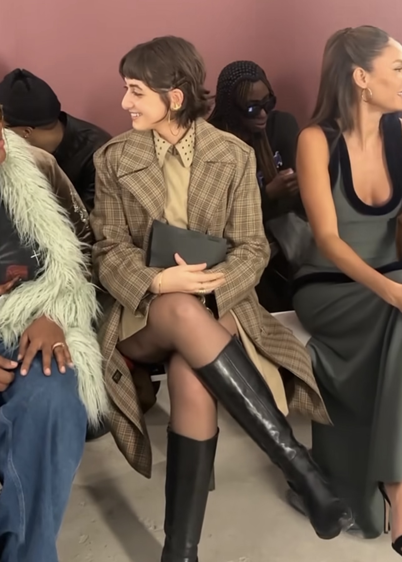 راما دواجي  في أسبوع الموضة في نيويورك (إنستغرام)