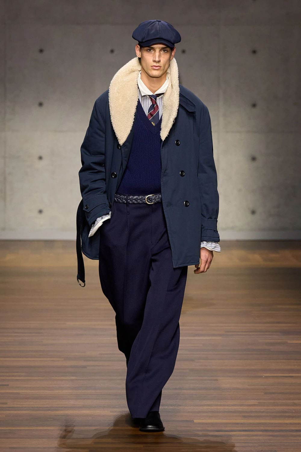 من عرض أمبوريو أرماني خريف وشتاء 2026/2027 للألبسة النسائيّة والرجاليّة (إنستغرام) 