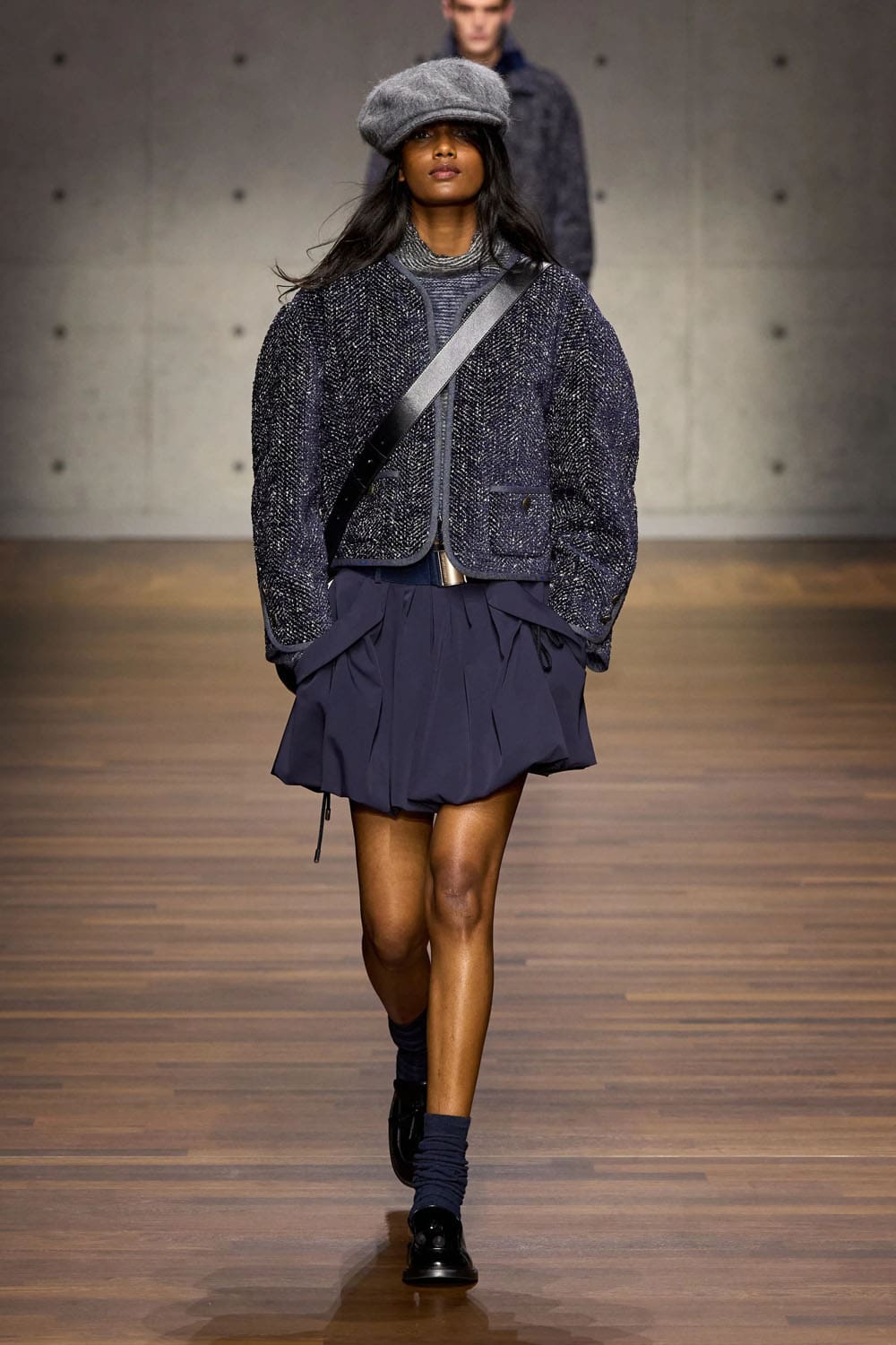 من عرض أمبوريو أرماني خريف وشتاء 2026/2027 للألبسة النسائيّة والرجاليّة (إنستغرام) 