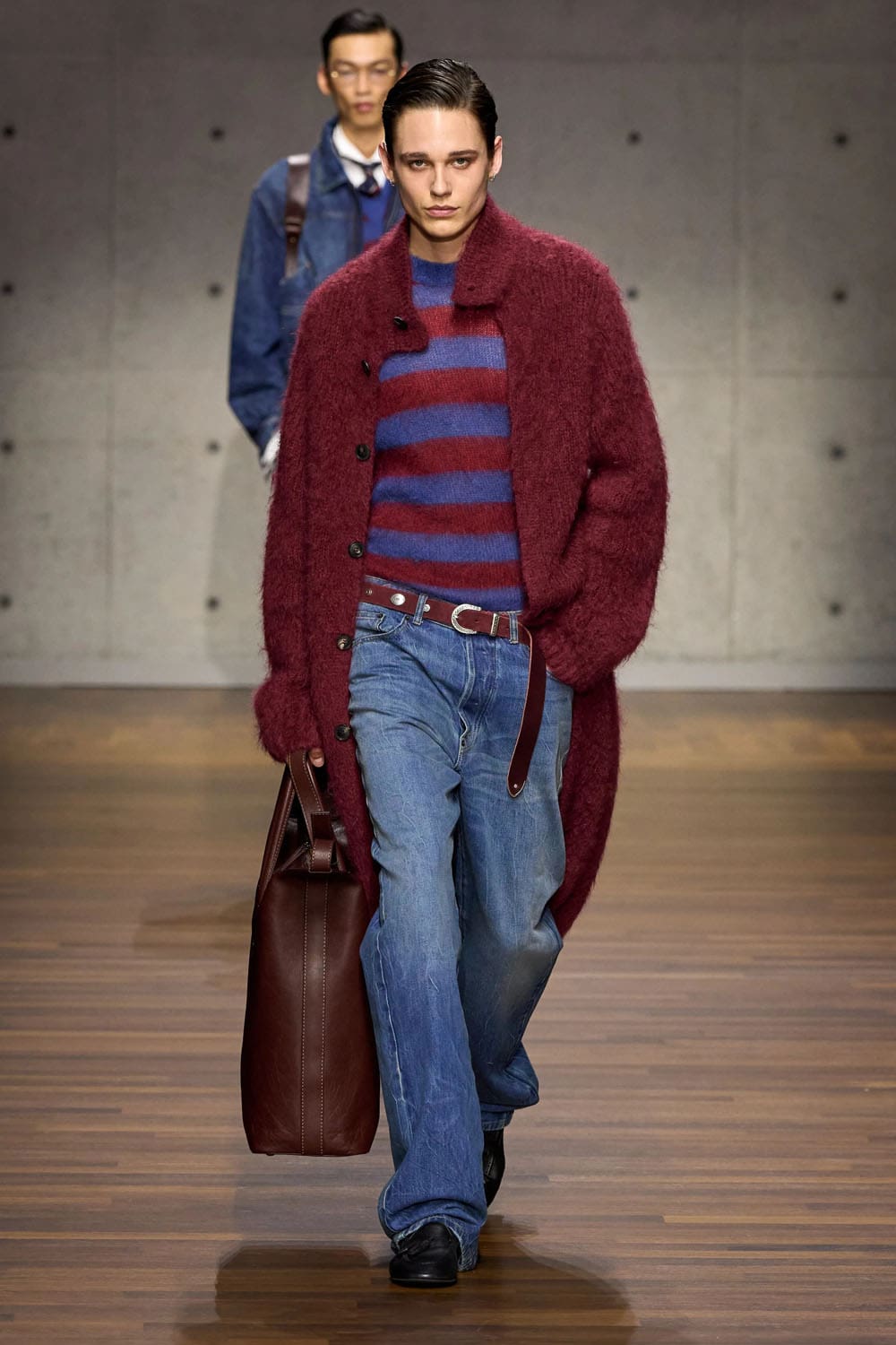 من عرض أمبوريو أرماني خريف وشتاء 2026/2027 للألبسة النسائيّة والرجاليّة (إنستغرام) 