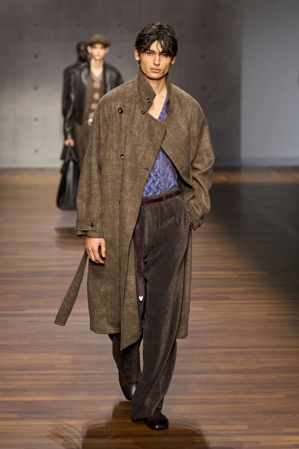 من عرض أمبوريو أرماني خريف وشتاء 2026/2027 للألبسة النسائيّة والرجاليّة (إنستغرام) 