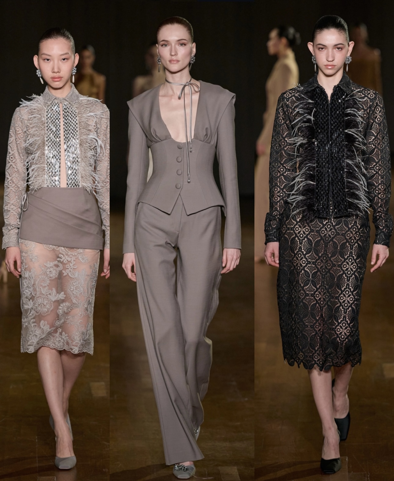 من مجموعة أزياء جورج وجاد حبيقة لخريف وشتاء 2026/2027 (إنستغرام)