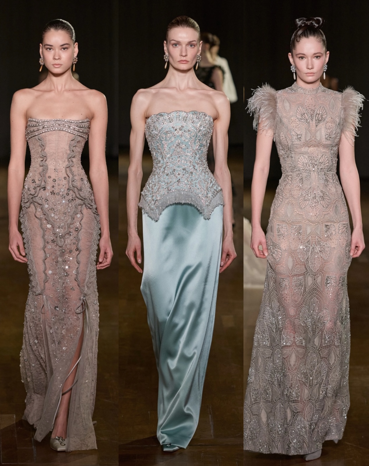 من مجموعة أزياء جورج وجاد حبيقة لخريف وشتاء 2026/2027 (إنستغرام)