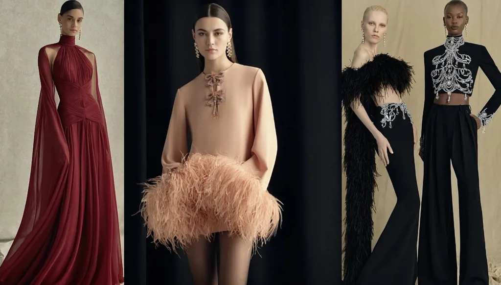 زهير مراد يحوّل لوحة فنيّة من العصر الذهبي إلى أزياء عصريّة متألّقة لشتاء 2026/2027 (صور وفيديو)