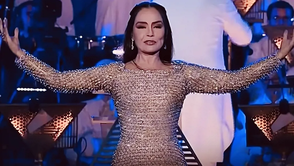 شريهان تتألّق بفستان كوتور من إيلي صعب في افتتاح المتحف المصري الكبير 2025 (فيديو)