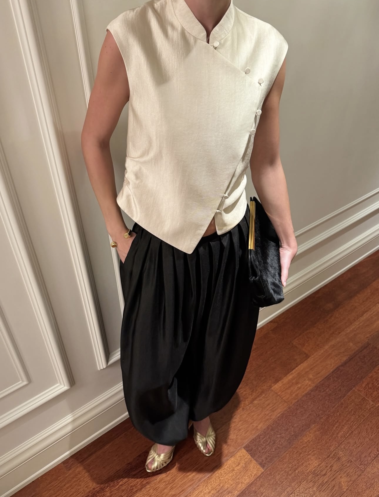 تنسيق أنيق لسروال البالون (إنستغرام)