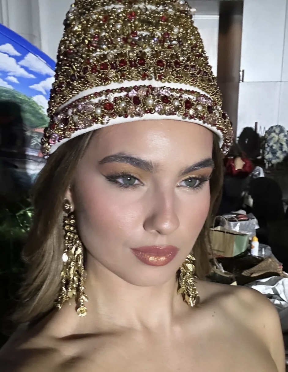 الوصيفة الأولى لملكة جمال لبنان سارة لينا بو جودة (لإنستغرام)