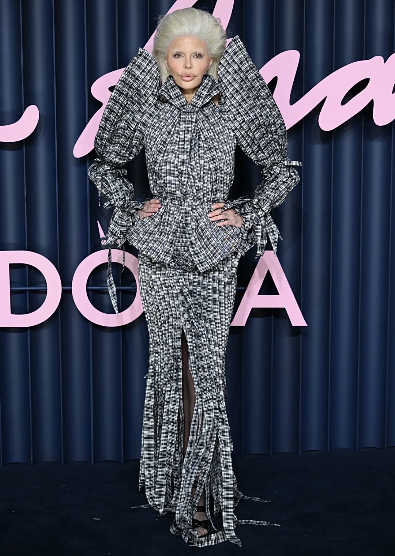 ليزا رينا في حفل جوائز الموضة البريطانيّة (إنستغرام)