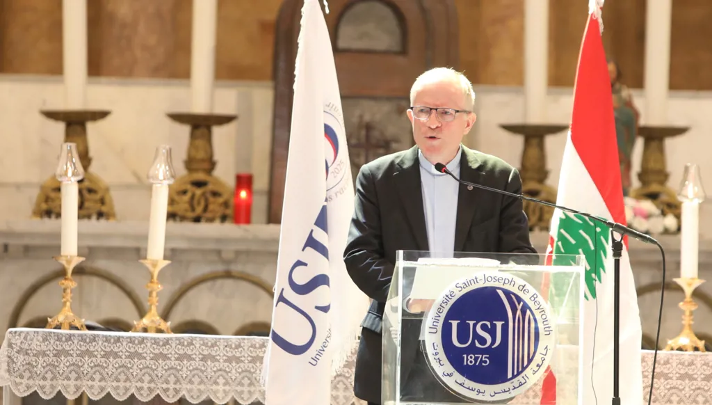 جامعة القدّيس يوسف تحتفل بعيد شفيعها... بوادك: لمنع تجريد العالم من إنسانيّته