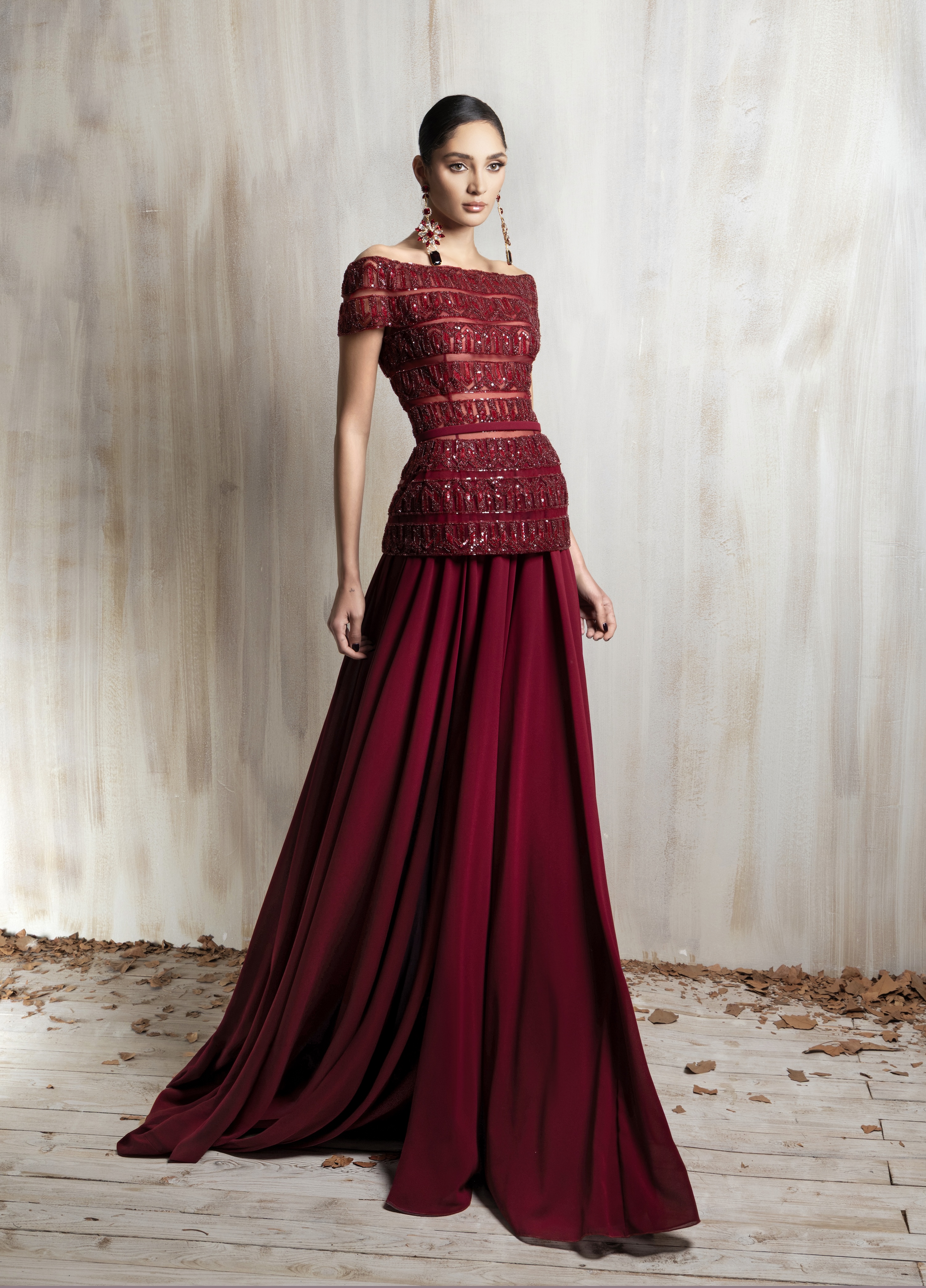 من مجموعة Aurea لخريف وشتاء 2026/2027 من زياد نكد (أرشيف المصمّم)