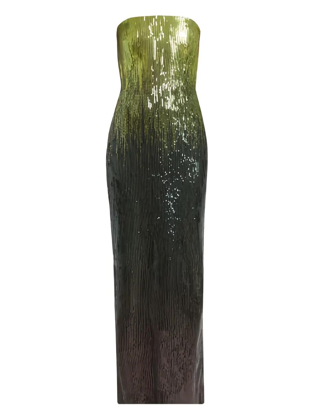  فستان أولغا كوريانكو من إيلي صعب (إنستغرام) 