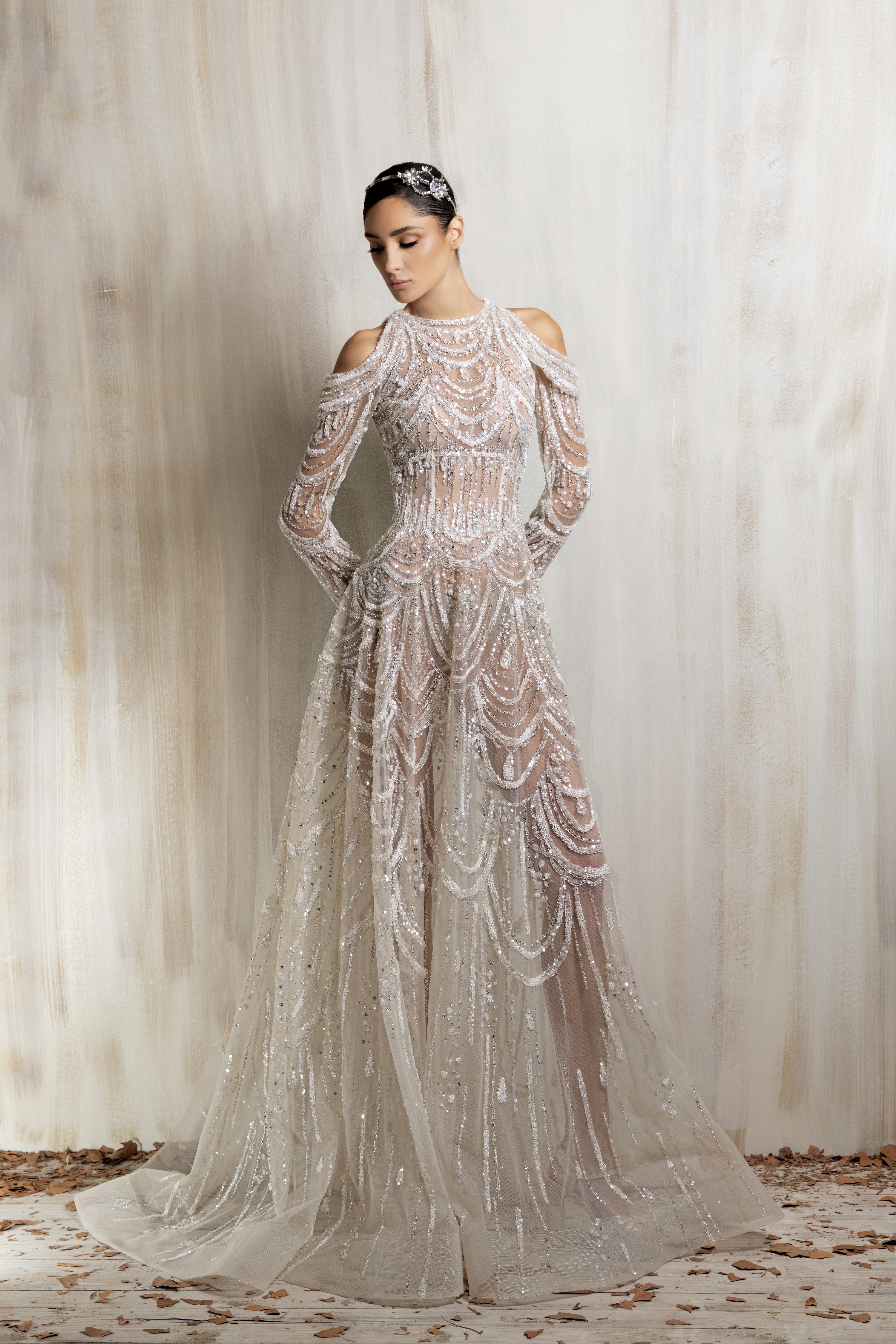 من مجموعة Aurea لخريف وشتاء 2026/2027 من زياد نكد (أرشيف المصمّم)