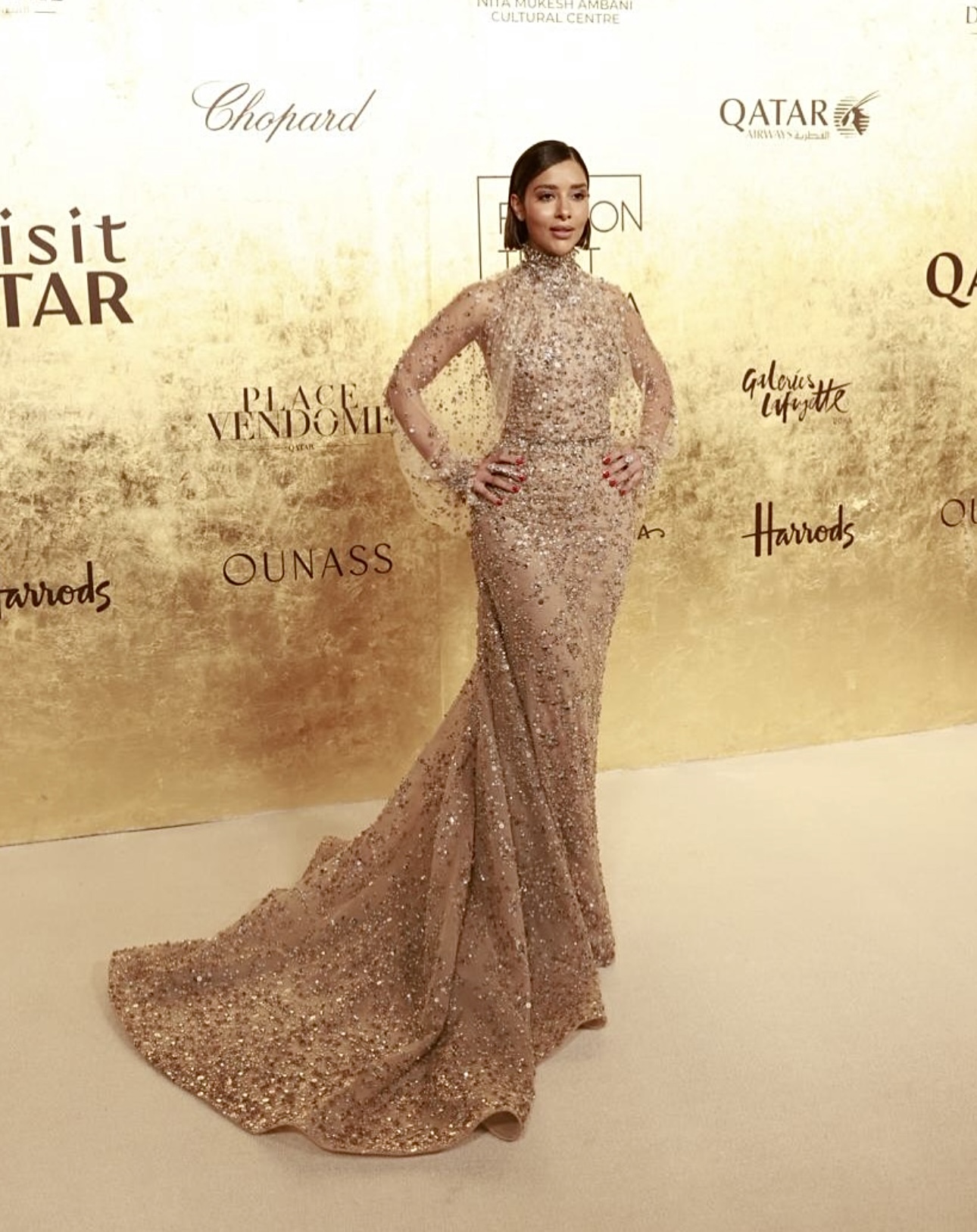 بلقيس فتحي بتصميم زهير مراد (إنستغرام)