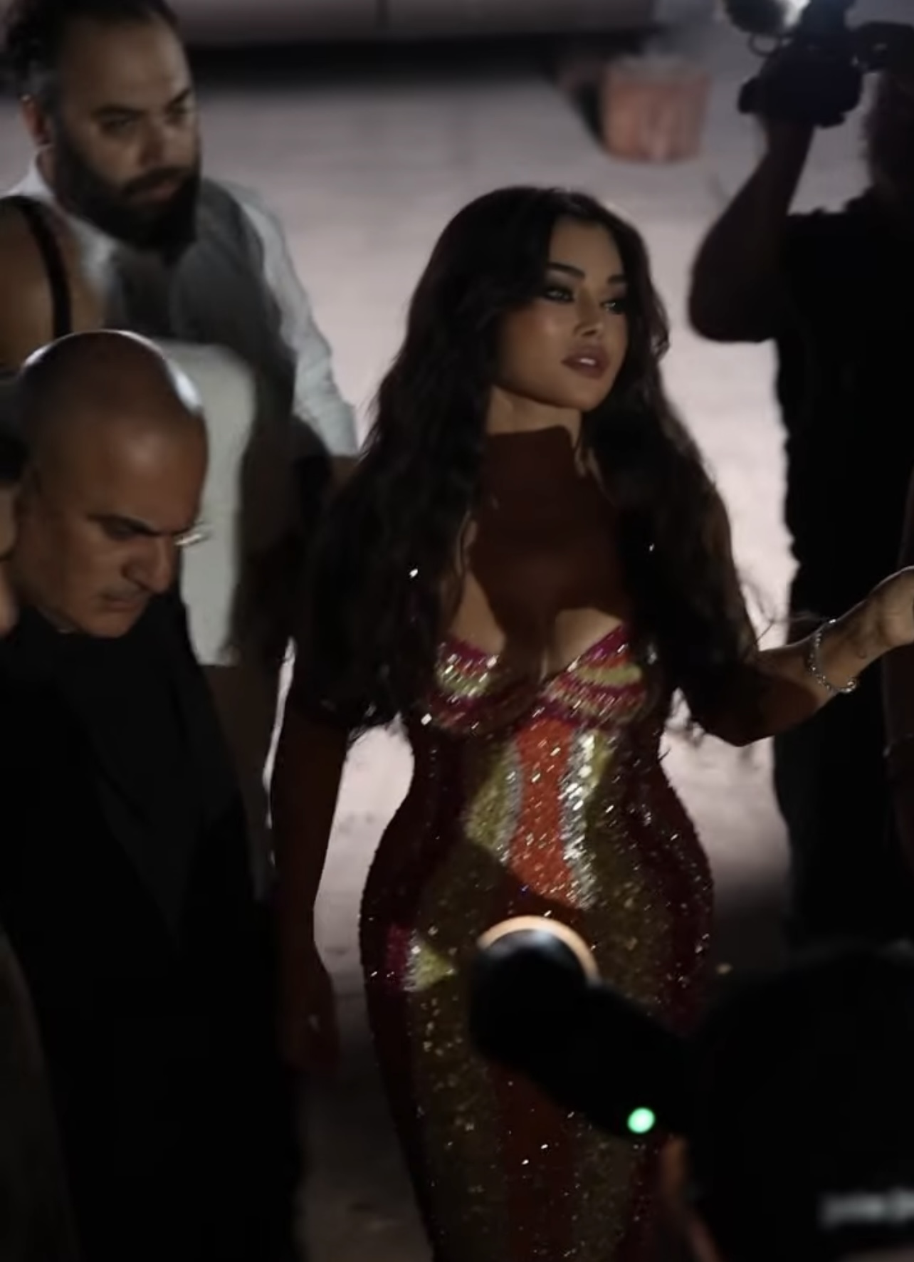 هيفاء وهبي بتصميم مخصّص لها من شربل زوي (إنستغرام)