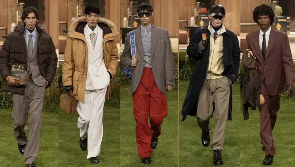عرض لويس فويتون للرجال يتصدّر المشهد في باريس بقالب غير تقليدي (صور وفيديو)