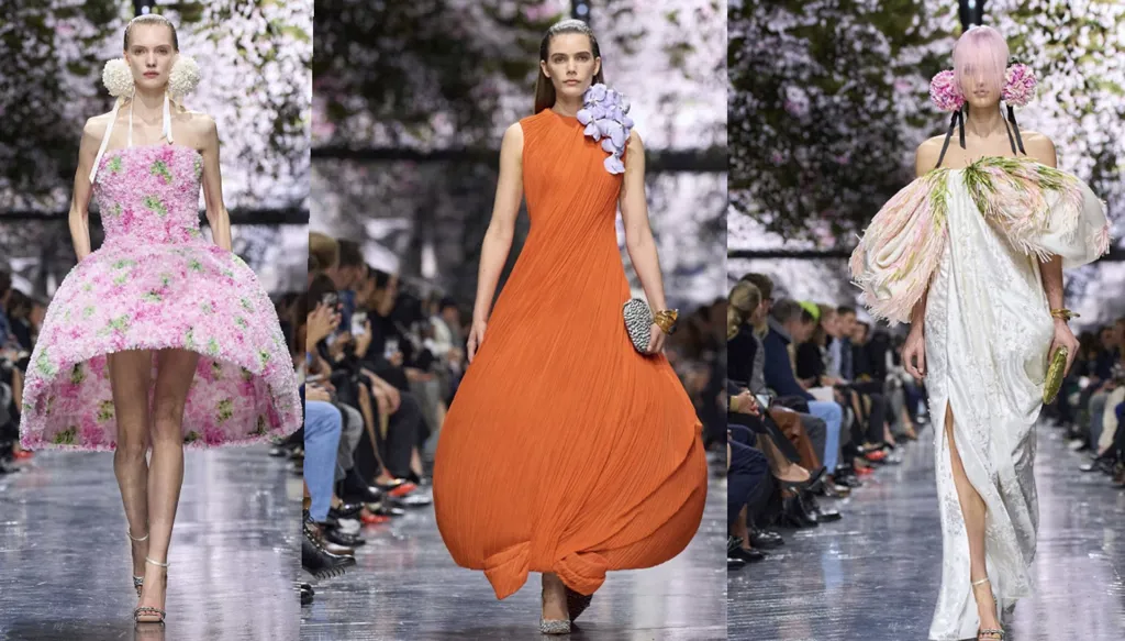 ديور للأزياء الراقية ربيع وصيف 2026 ... أسلوب كوتور فريد بين الطبيعة والنحت (صور وفيديو)