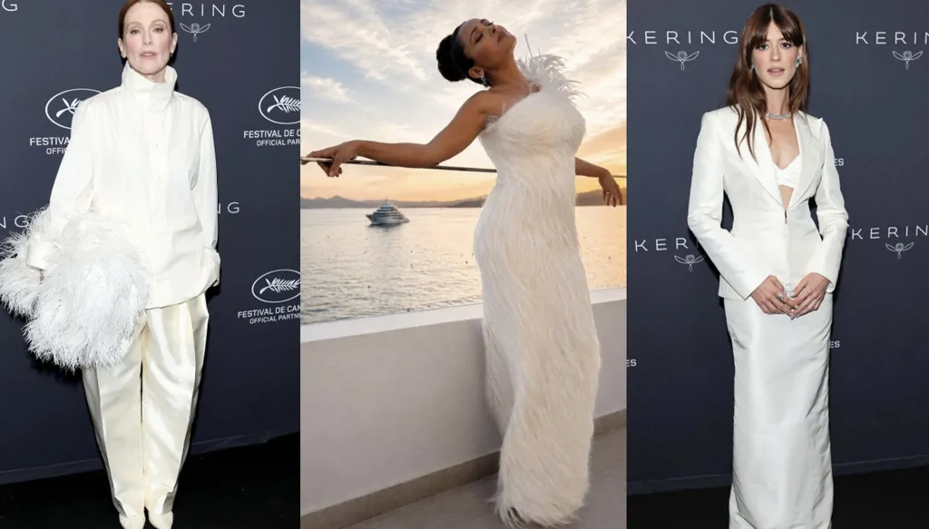 اللون الأبيض يسرق الأضواء في حفل Kering Women in Motion في مهرجان كان 2026 (صور وفيديو)