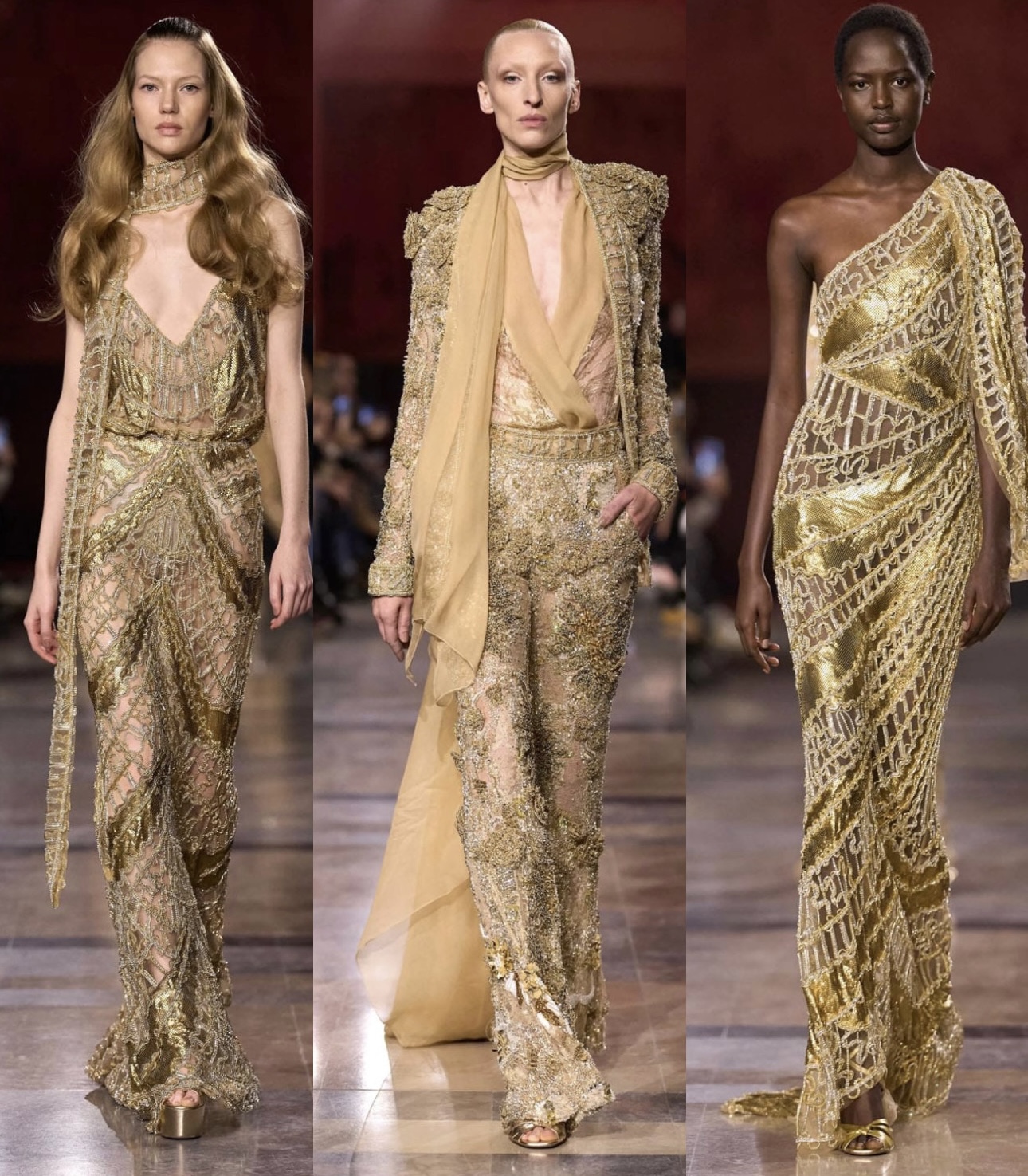 من مجموعة الخياطة الراقية لربيع وصيف 2026 بتوقيع إيلي صعب (إنستغرام)