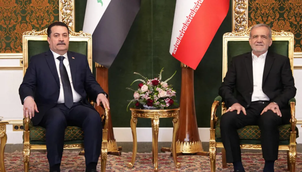 ‏"هواجس مشتركة"... بزشكيان والسوداني توافقا على أهمية الاستقرار في سوريا ‏ومنع التدخلات الخارجية