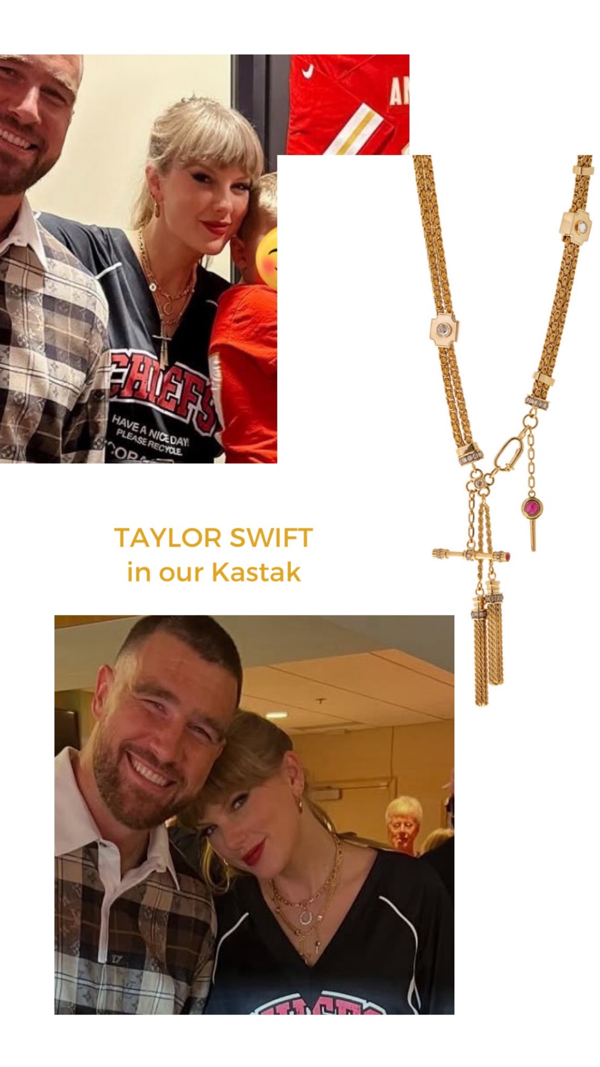 النجمة تايلور سويفت بتصميم من سليم مزّنر (إنستغرام).