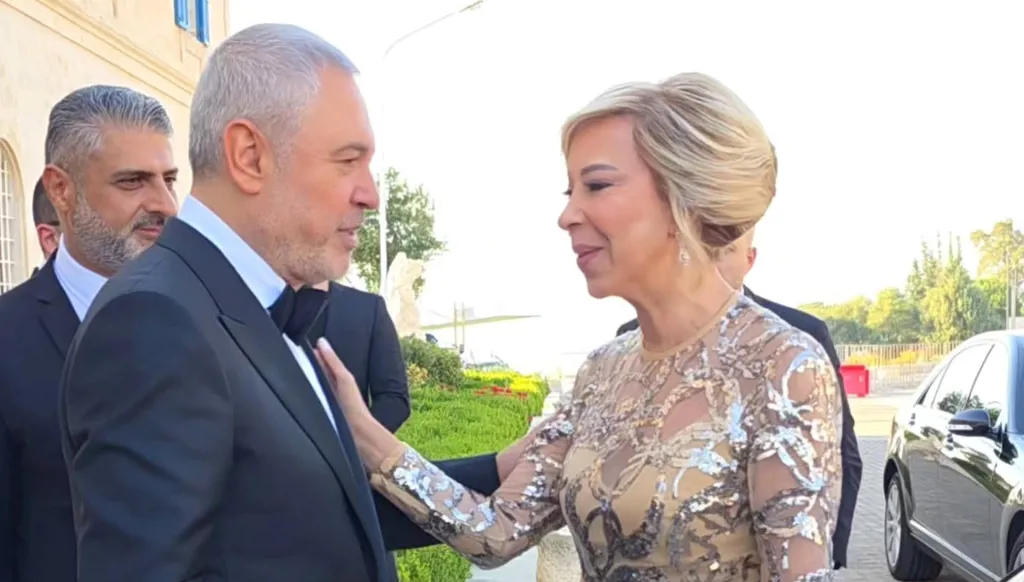 السّيدة الأولى في زفاف سيليو إيلي صعب وزين قطامي